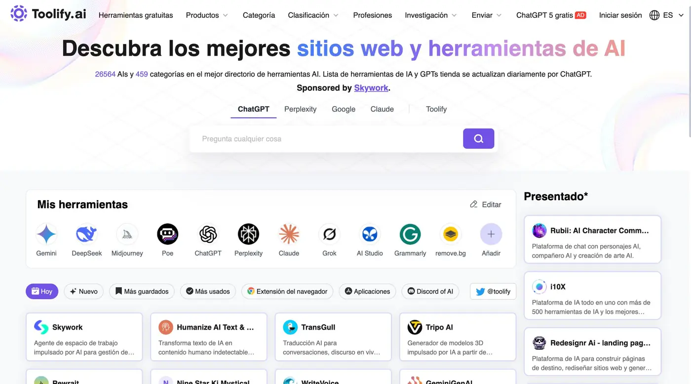 Sitio de Toolify